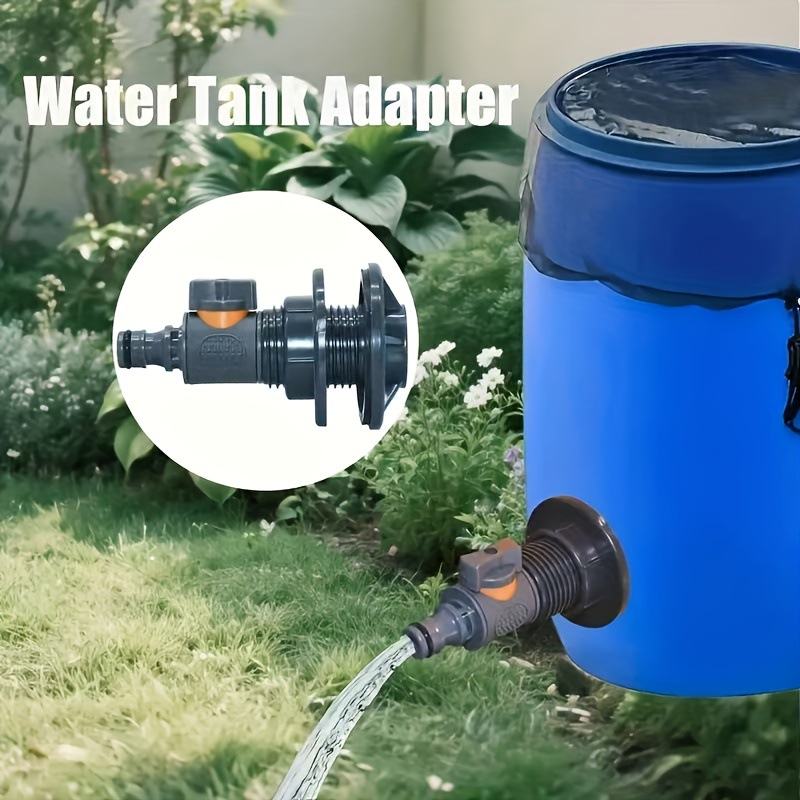 Gardening Tools Kit For Home Garden - محول خزان مياه PVC/IBC، محول خزان