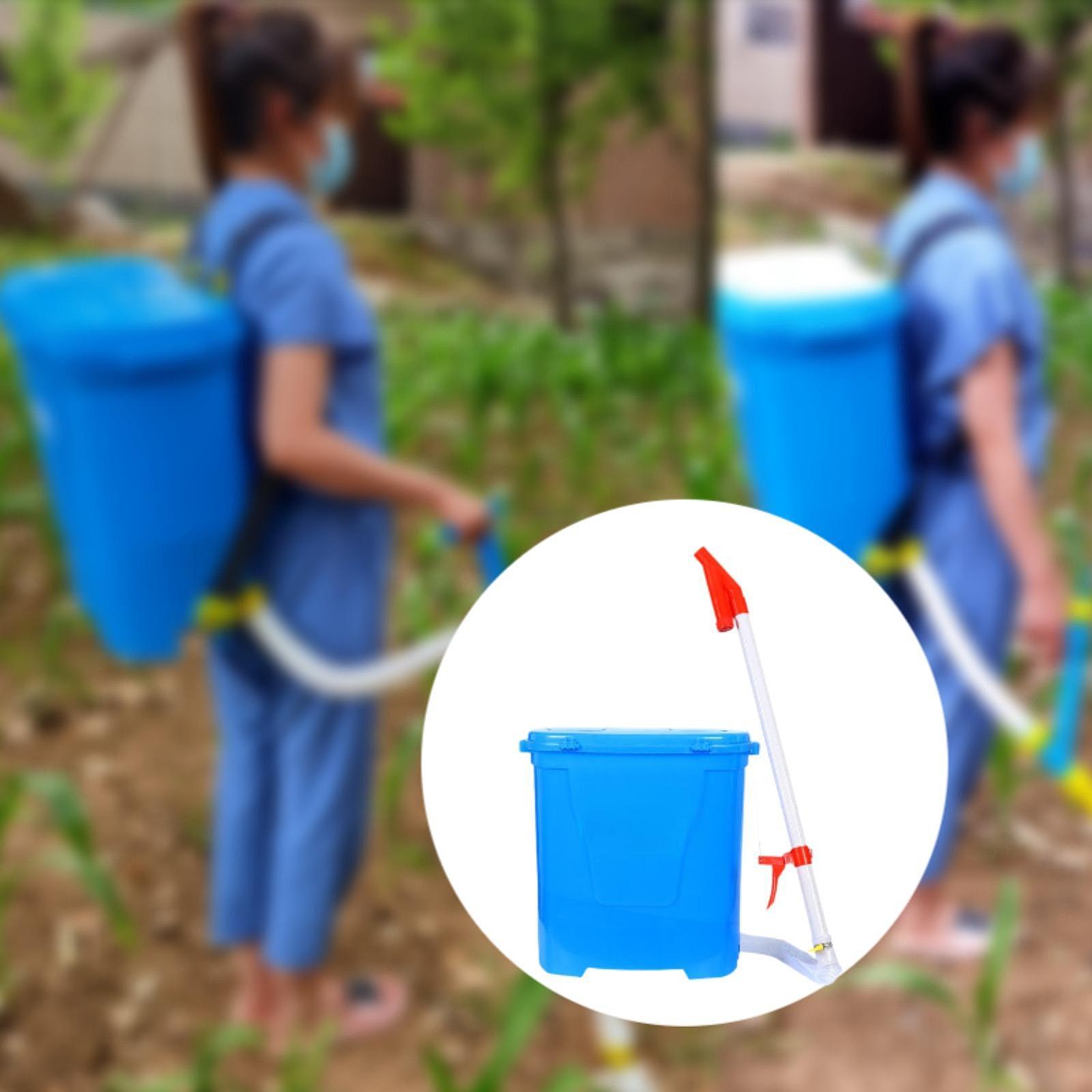 موزع سماد يدوي بمقبض مريح للحم - مراجعة Grass Seed Spreader وسعره