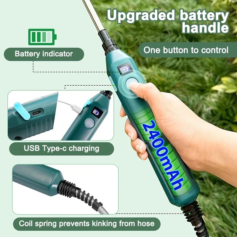 بخاخ حدائق كهربائي محمول عالي  - مراجعة Gardening Tools Lowes وسعره