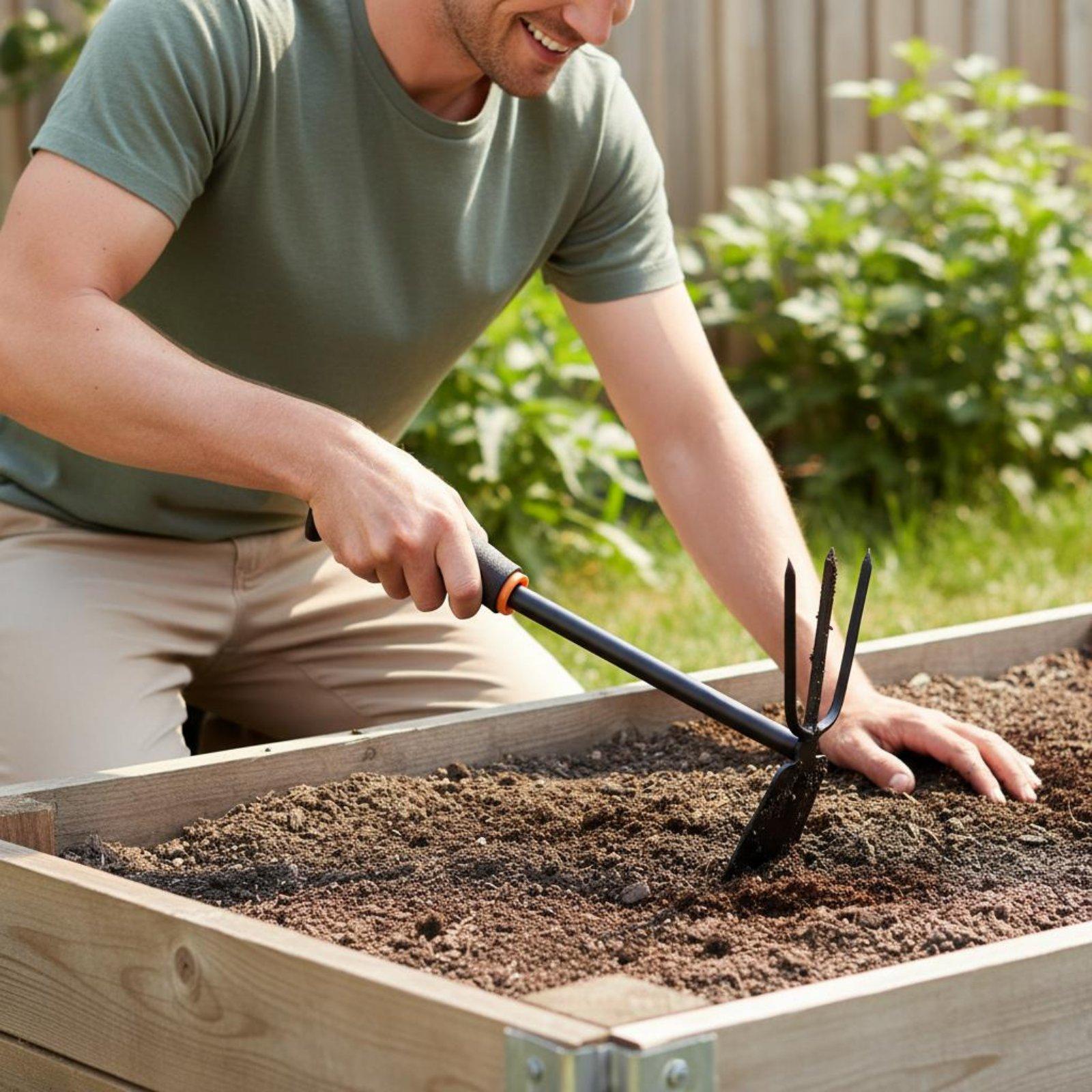 أداة يدوية صغيرة للحدائق بمقاب - مراجعة Gardening Tools For Beginners وسعره