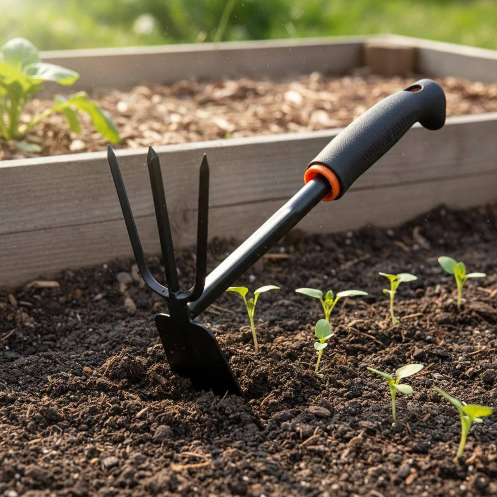 أداة يدوية صغيرة للحدائق بمقاب - مراجعة Gardening Tools For Beginners وسعره