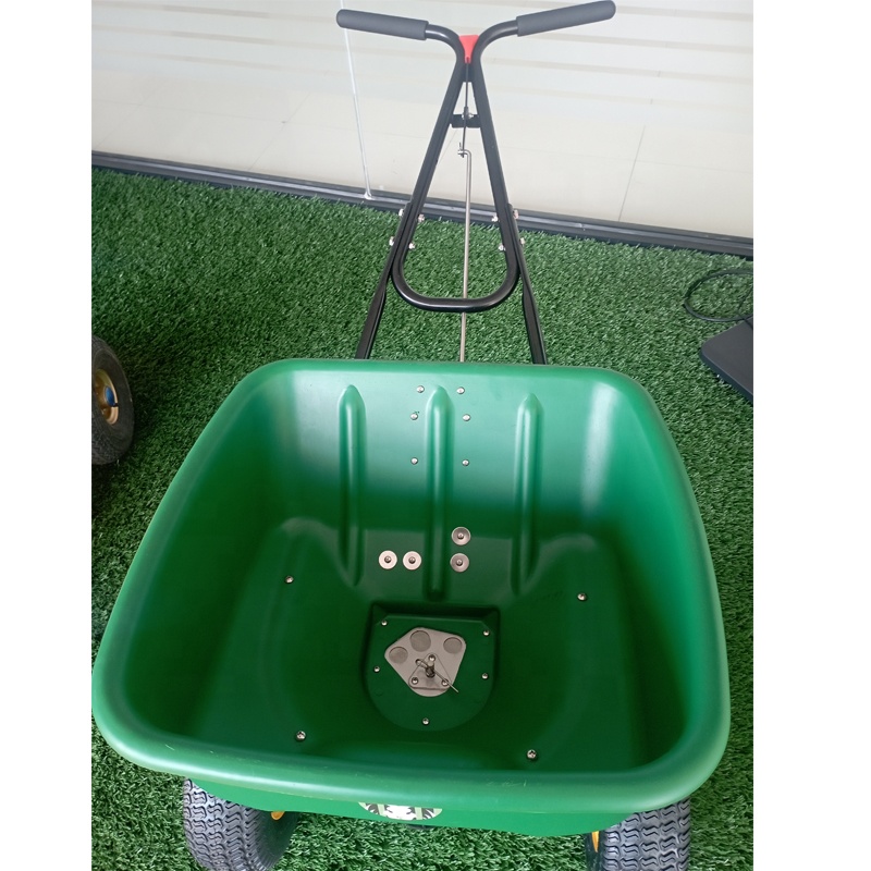 ناثر دوار سعة 56 لتر للبذور وا - مراجعة Grass Seed Spreader وسعره