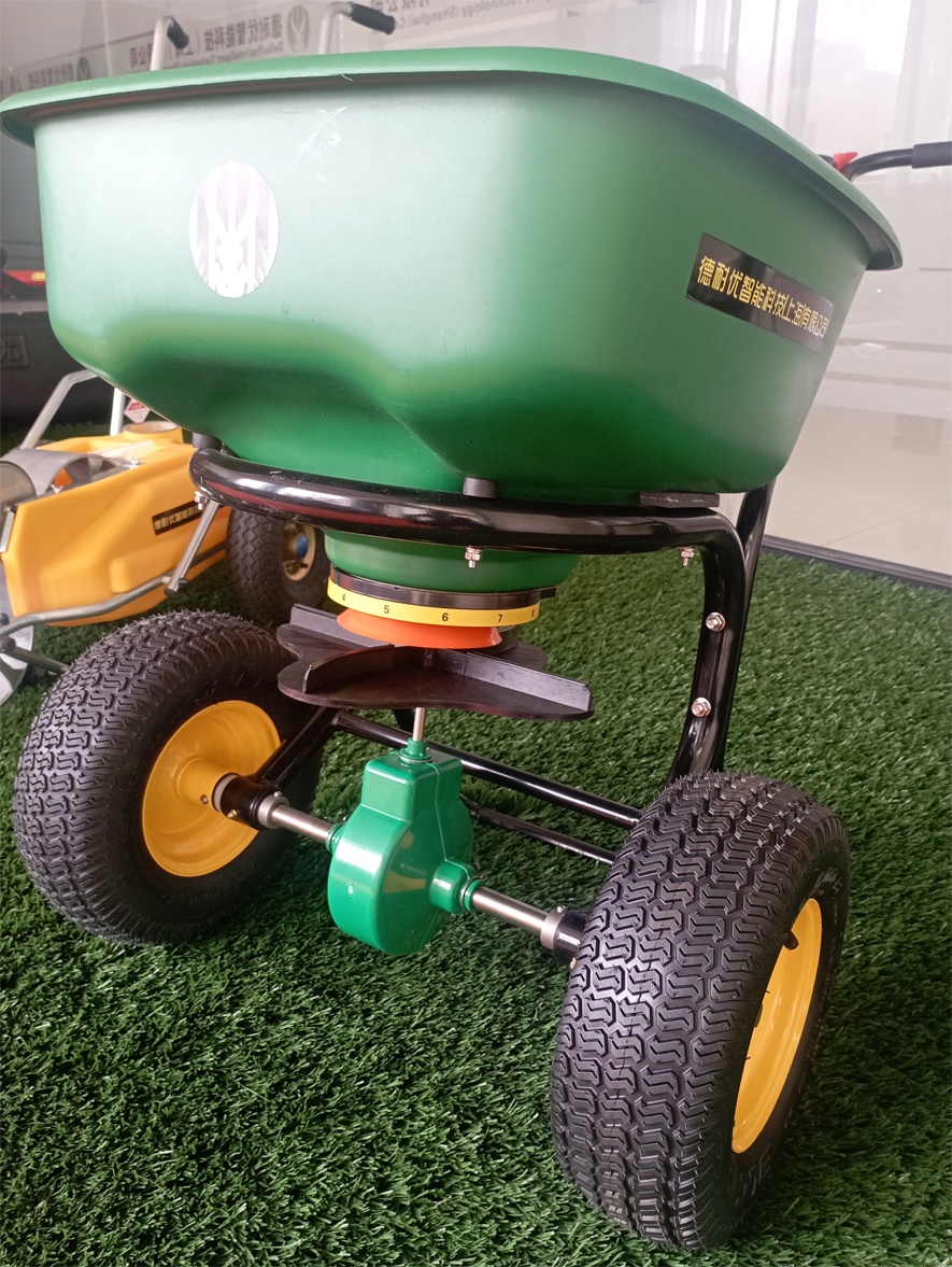 ناثر دوار سعة 56 لتر للبذور وا - مراجعة Grass Seed Spreader وسعره