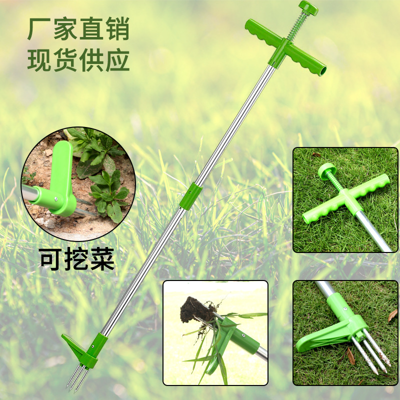 أداة قاتل يدوية متينة ومزيل جذ - مراجعة Grass Seed Spreader وسعره