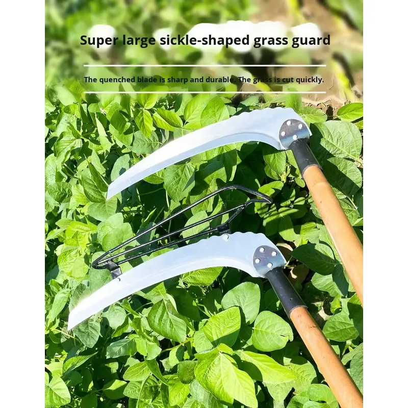 منجل جديد بمقبض طويل وحجم كبير - مراجعة Gardening Tools For Beginners وسعره